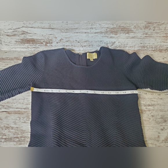 EUC Torn by Ronny Kobo Ribbed Stretch Long Sleeve Nightingale Mini Dress Large - Picture 7 of 8